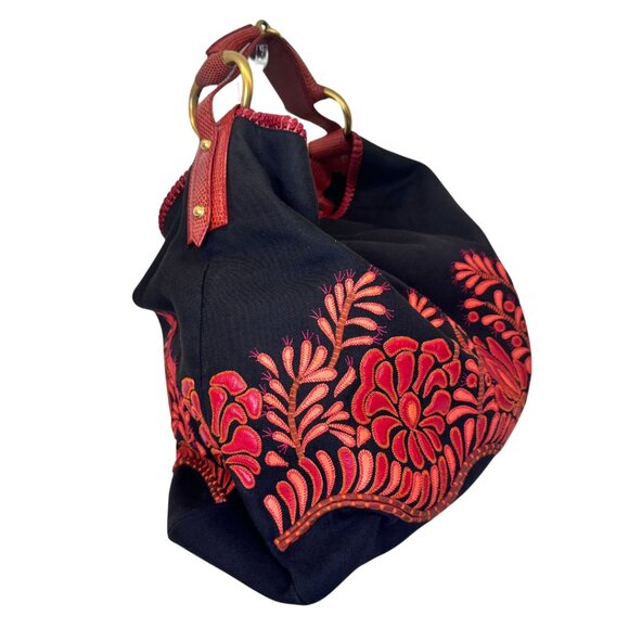 Gucci Black Canvas  Hobo Bag - Picture 8 of 11